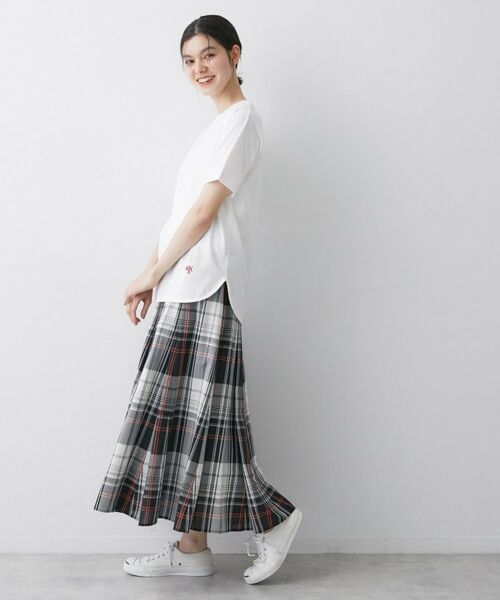 Dessin / デッサン カットソー | 【洗える】半袖シャツテールカットソー | 詳細3