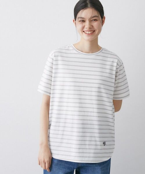 Dessin / デッサン カットソー | 【洗える】半袖シャツテールカットソー | 詳細5