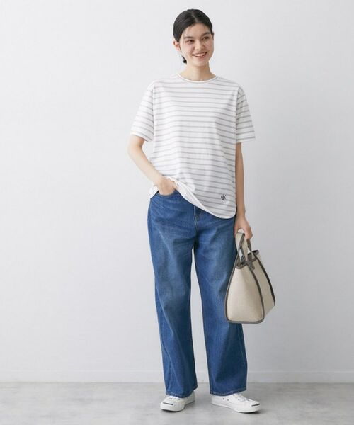 Dessin / デッサン カットソー | 【洗える】半袖シャツテールカットソー | 詳細7