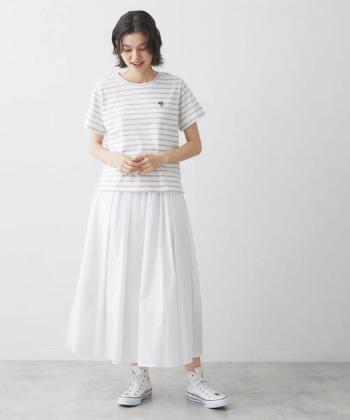 Dessin / デッサン カットソー | 【洗える】半袖ボックスシルエットカットソー | 詳細7