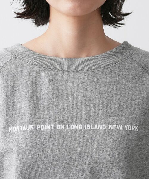 Dessin / デッサン カットソー | 【洗える】ラグラン切り替えミニロゴカットソー | 詳細16