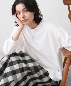 Dessin / デッサン カットソー | 【360度可愛い・洗える】バックヘンリーカットソー