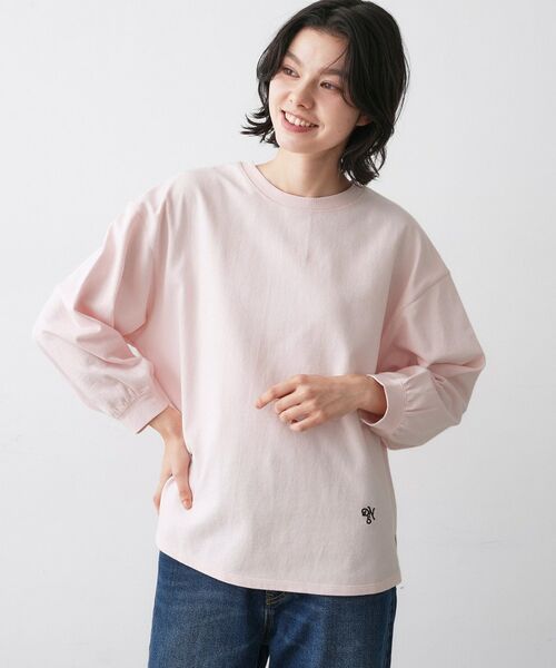 Dessin / デッサン カットソー | 【360度可愛い・洗える】バックヘンリーカットソー | 詳細10