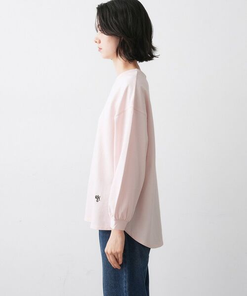 Dessin / デッサン カットソー | 【360度可愛い・洗える】バックヘンリーカットソー | 詳細14