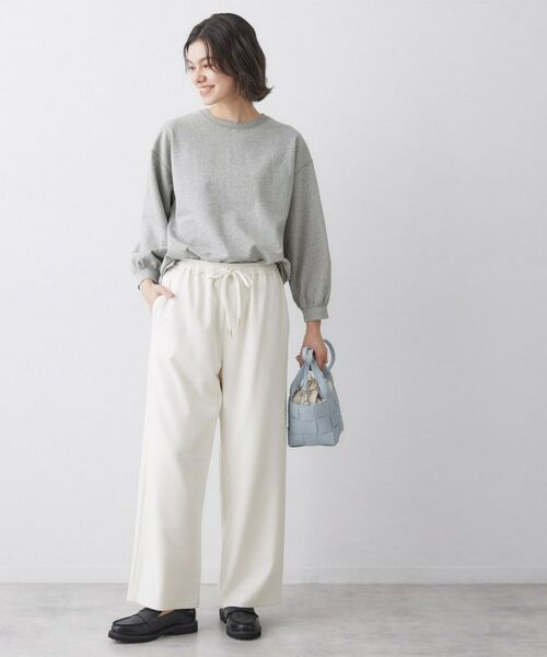 Dessin / デッサン カットソー | 【360度可愛い・洗える】バックヘンリーカットソー | 詳細20