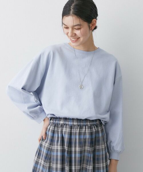 Dessin / デッサン カットソー | 【360度可愛い・洗える】バックヘンリーカットソー | 詳細22