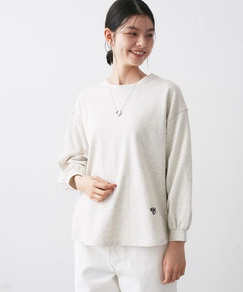 Dessin / デッサン カットソー | 【360度可愛い・洗える】バックヘンリーカットソー | 詳細5