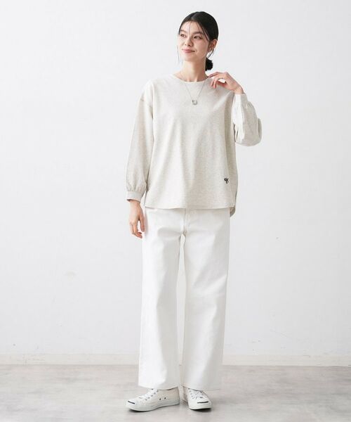 Dessin / デッサン カットソー | 【360度可愛い・洗える】バックヘンリーカットソー | 詳細7