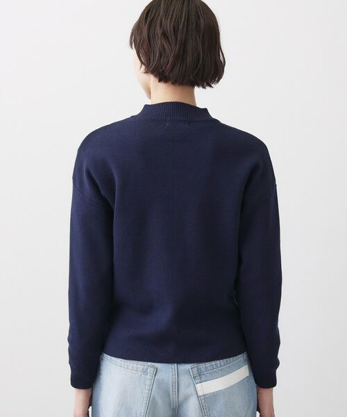 Dessin / デッサン レザーブルゾン・ジャケット | 【洗える】ニットジップブルゾン | 詳細11