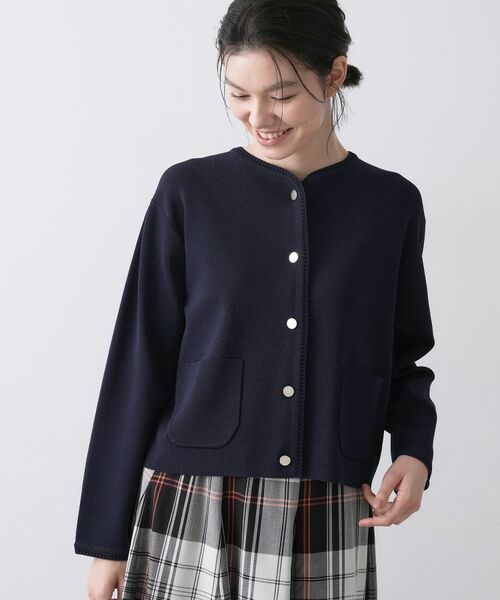 Dessin / デッサン カーディガン・ボレロ | ジャケットライクカーディガン | 詳細1