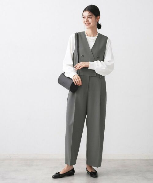 Dessin / デッサン サロペット・オールインワン | 【洗える】セットアップ風ジレオールインワン | 詳細1