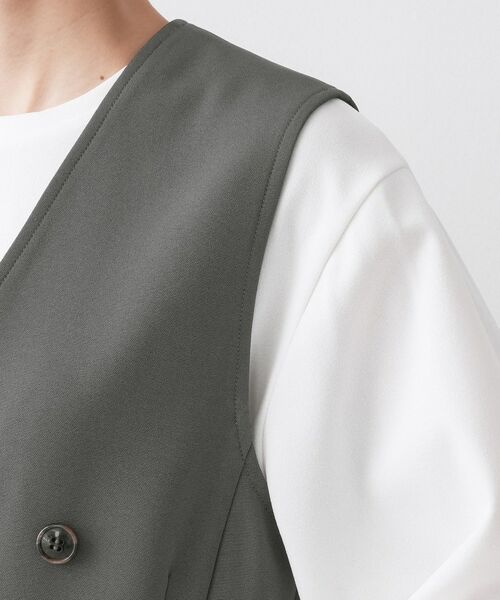 Dessin / デッサン サロペット・オールインワン | 【洗える】セットアップ風ジレオールインワン | 詳細16