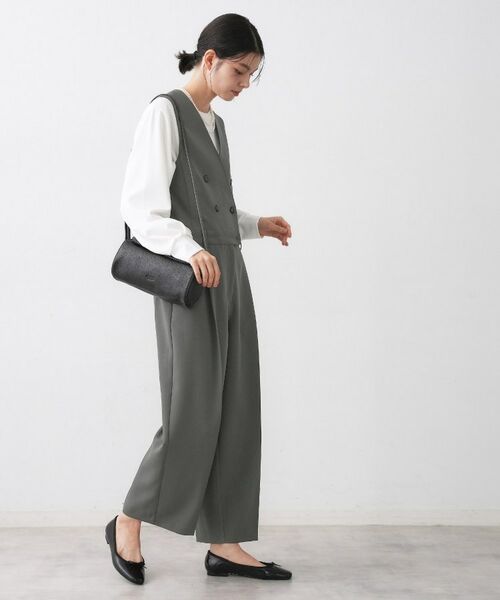 Dessin / デッサン サロペット・オールインワン | 【洗える】セットアップ風ジレオールインワン | 詳細2