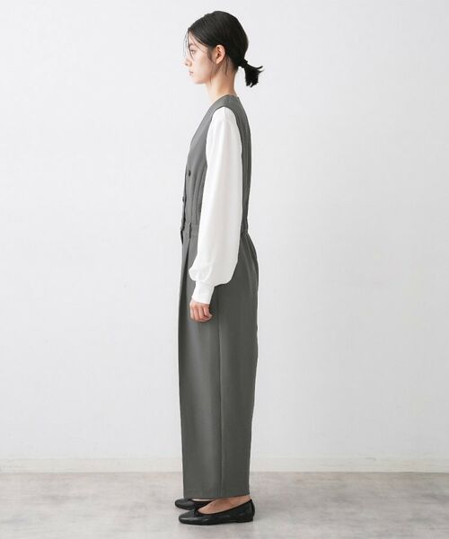 Dessin / デッサン サロペット・オールインワン | 【洗える】セットアップ風ジレオールインワン | 詳細6