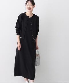 Dessin / デッサン ロング・マキシ丈ワンピース | 【2枚セット】ニットカーディガン×ノースリーブワンピース
