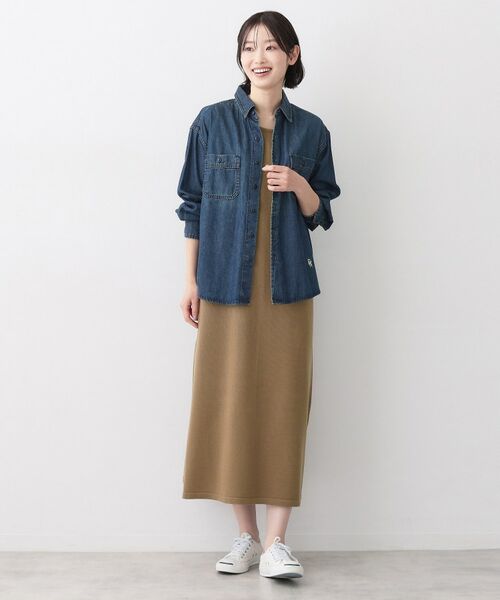 Dessin / デッサン ロング・マキシ丈ワンピース | 【2枚セット】ニットカーディガン×ノースリーブワンピース | 詳細11