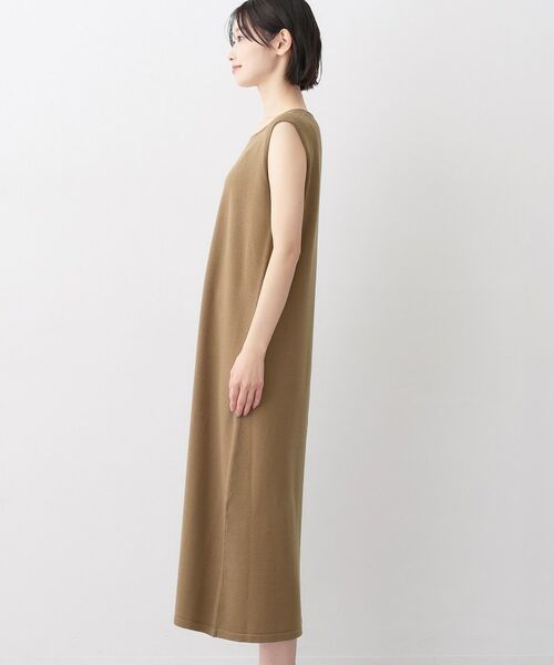 Dessin / デッサン ロング・マキシ丈ワンピース | 【2枚セット】ニットカーディガン×ノースリーブワンピース | 詳細14