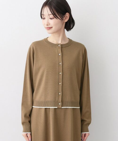 Dessin / デッサン ロング・マキシ丈ワンピース | 【2枚セット】ニットカーディガン×ノースリーブワンピース | 詳細19