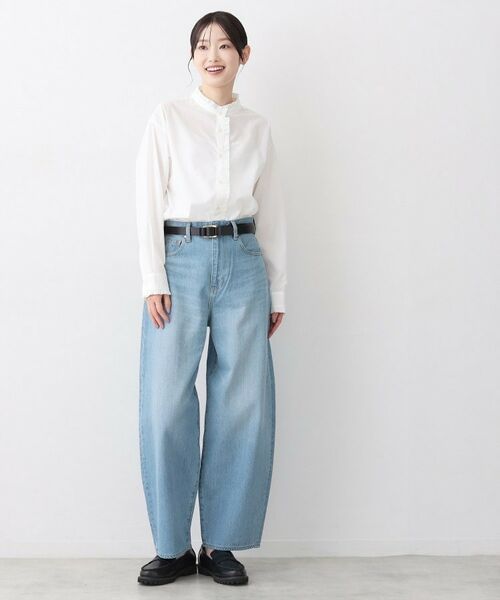 Dessin / デッサン パンツ | 【洗える】ワイドカーブシルエット12OZデニム | 詳細3