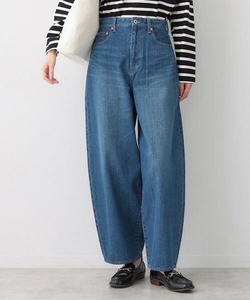 Dessin / デッサン パンツ | 【洗える】ワイドカーブシルエット12OZデニム（ブルー(092)）