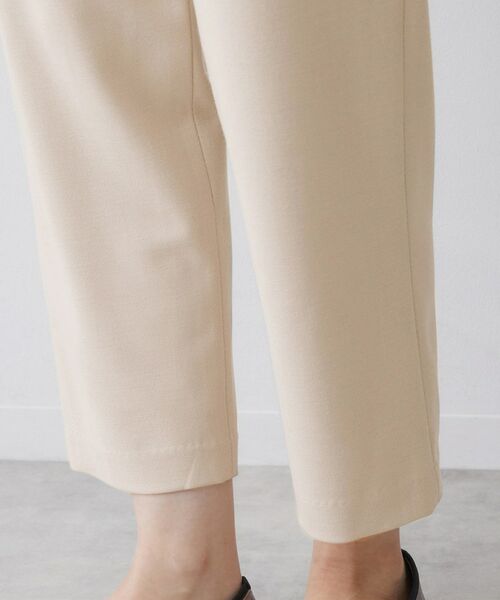 Dessin / デッサン ショート・ハーフ・半端丈パンツ | 【帯電防止/洗える】ストレッチツイルテーパードパンツ | 詳細19