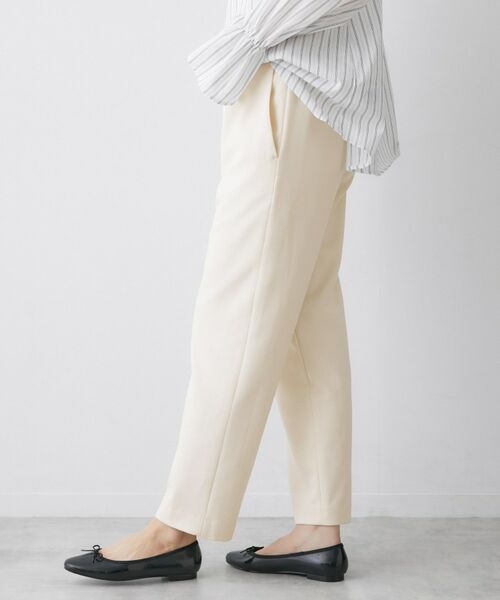 Dessin / デッサン ショート・ハーフ・半端丈パンツ | 【帯電防止/洗える】ストレッチツイルテーパードパンツ | 詳細2