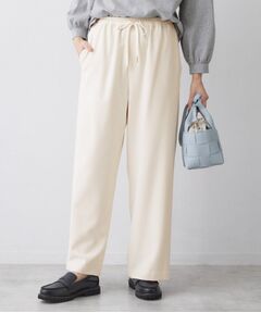 Dessin / デッサン パンツ | 【帯電防止/洗える】ストレッチツイルワイドパンツ