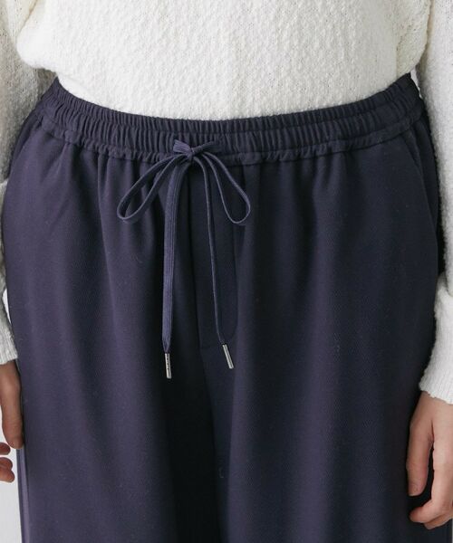 Dessin / デッサン パンツ | 【帯電防止/洗える】ストレッチツイルワイドパンツ | 詳細16