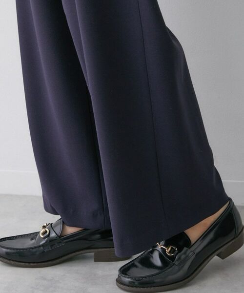 Dessin / デッサン パンツ | 【帯電防止/洗える】ストレッチツイルワイドパンツ | 詳細19