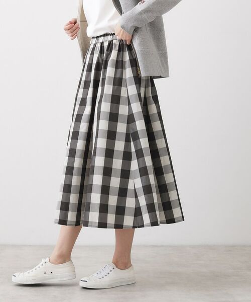 Dessin / デッサン ロング・マキシ丈スカート | メモリータフタスカート | 詳細10