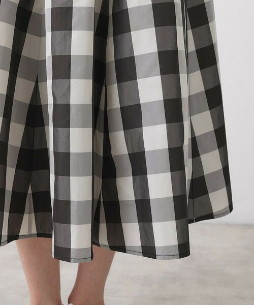 Dessin / デッサン ロング・マキシ丈スカート | メモリータフタスカート | 詳細17