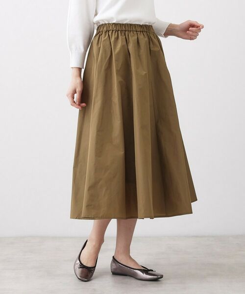 Dessin / デッサン ロング・マキシ丈スカート | メモリータフタスカート | 詳細6