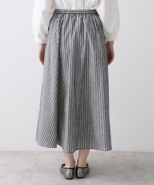 Dessin / デッサン ロング・マキシ丈スカート | TCストライプフレアスカート | 詳細15