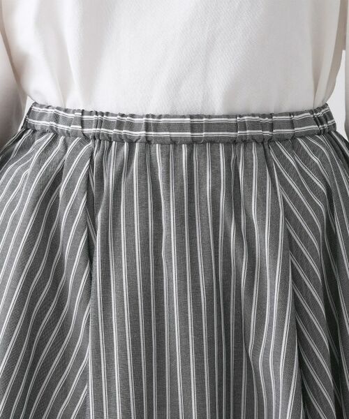 Dessin / デッサン ロング・マキシ丈スカート | TCストライプフレアスカート | 詳細16