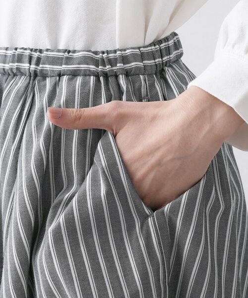 Dessin / デッサン ロング・マキシ丈スカート | TCストライプフレアスカート | 詳細19