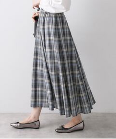 Dessin / デッサン ロング・マキシ丈スカート | 映えチェックスカート