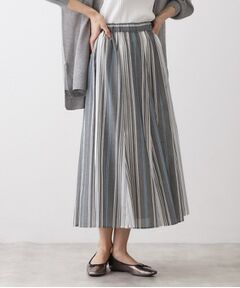 Dessin / デッサン ロング・マキシ丈スカート | 【ウエストゴム/洗える】映えチェック柄スカート