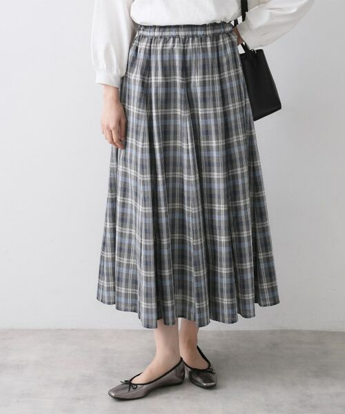 Dessin / デッサン ロング・マキシ丈スカート | 映えチェックスカート | 詳細1