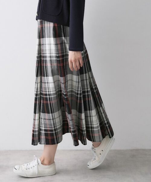 Dessin / デッサン ロング・マキシ丈スカート | 映えチェックスカート | 詳細10