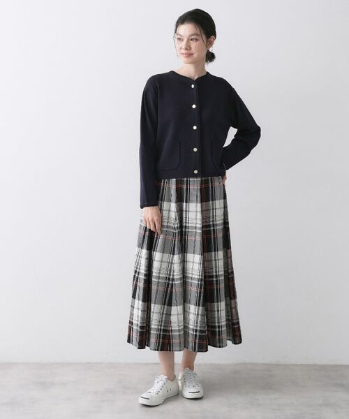 Dessin / デッサン ロング・マキシ丈スカート | 映えチェックスカート | 詳細11