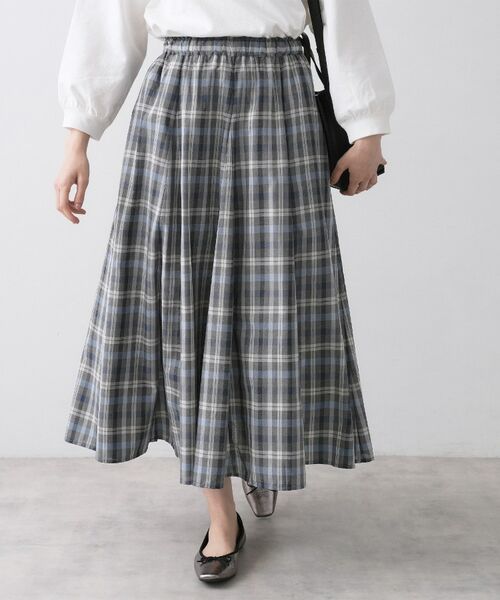 Dessin / デッサン ロング・マキシ丈スカート | 映えチェックスカート | 詳細2