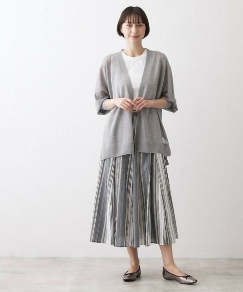 Dessin / デッサン ロング・マキシ丈スカート | 【ウエストゴム/洗える】映えチェック柄スカート | 詳細25