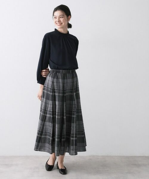 Dessin / デッサン ロング・マキシ丈スカート | 映えチェックスカート | 詳細7