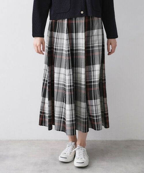 Dessin / デッサン ロング・マキシ丈スカート | 映えチェックスカート | 詳細9