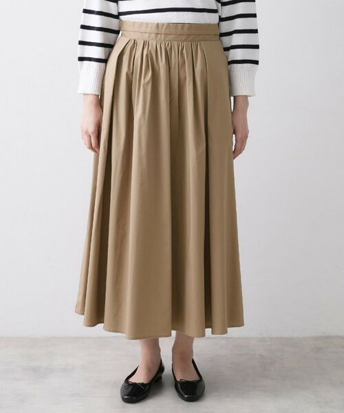 Dessin / デッサン ロング・マキシ丈スカート | 高密度フレアスカート | 詳細13