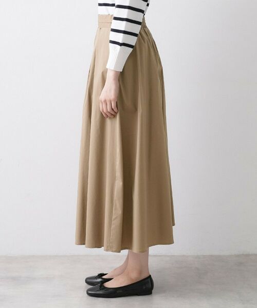 Dessin / デッサン ロング・マキシ丈スカート | 高密度フレアスカート | 詳細14