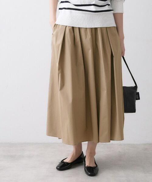 Dessin / デッサン ロング・マキシ丈スカート | 高密度フレアスカート | 詳細5