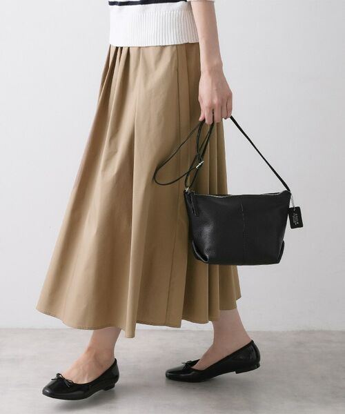 Dessin / デッサン ロング・マキシ丈スカート | 高密度フレアスカート | 詳細6