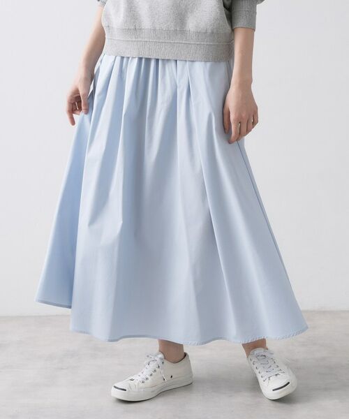 Dessin / デッサン ロング・マキシ丈スカート | 高密度フレアスカート | 詳細9