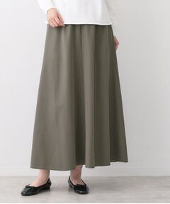 Dessin / デッサン ロング・マキシ丈スカート | 【ウエストゴム/洗える】フィブリルソフトAラインスカート